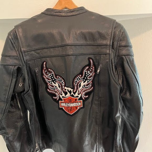 Women's XL Harley Davidson Leather Jacket - Picture 2 of 2
